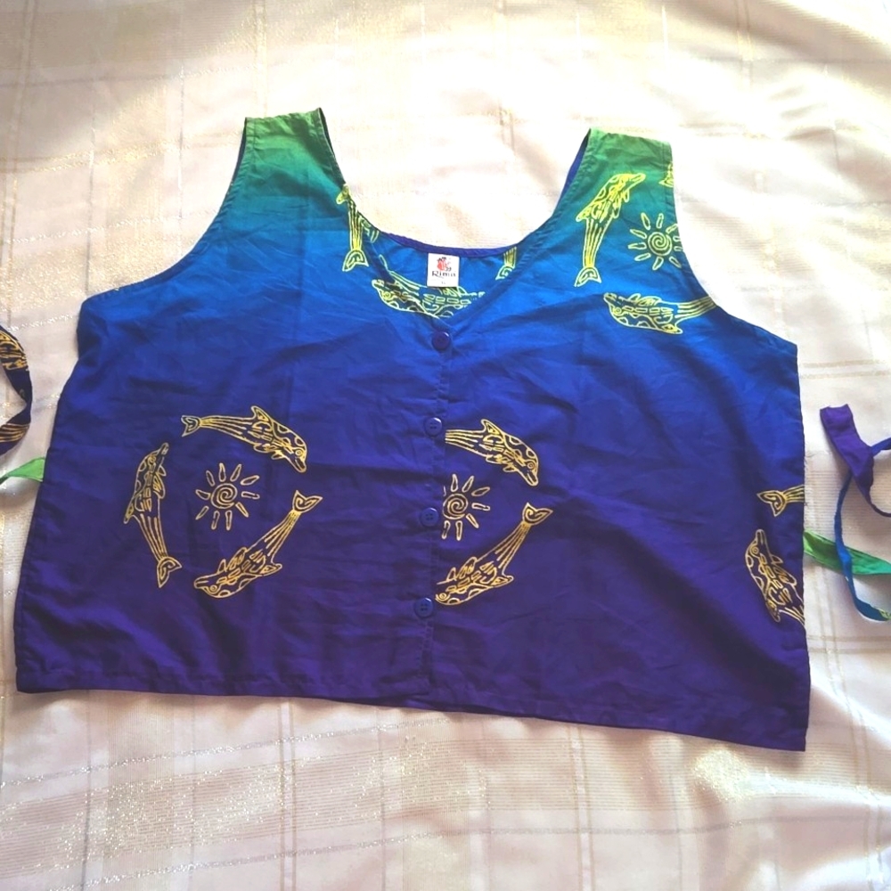 Rima Resort Wear Crop Top